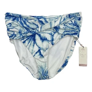 Calia by Carrie Underwood Bikinihose XXL 2XL blau Twist Front Bauchkontrolle - Bild 1 von 6
