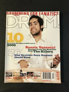 Drum Magazine December 2005 Ronnie Vannucci - Picture 1 of 2
