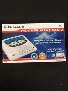 Midland WR-120B Notfall Wetter Alarm Radio OFFENE Box - Bild 1 von 8