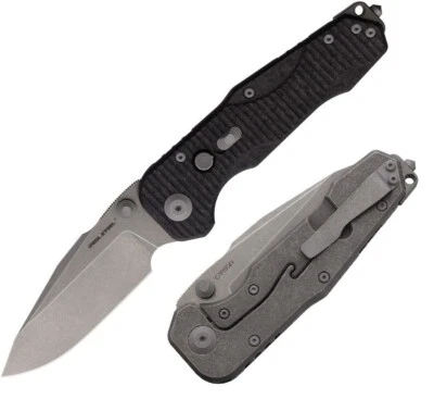 Real Steel Evolution Folding Knife 3.88" S35VN Steel Blade Carbon Fiber/Titanium - Image 1 of 4