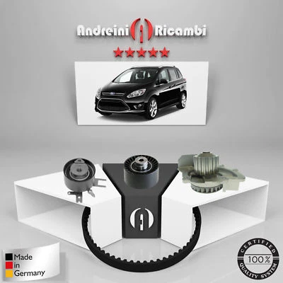 KIT DISTRIBUZIONE + POMPA ACQUA FORD C-MAX II 2.0 TDCI 103KW 140CV 2014 -> - Immagine 1 di 2