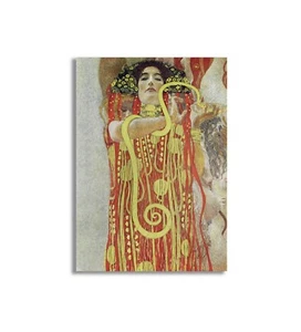 Gustav Klimt poster Hygieia fine art print poster vintage art nouveau wall art - Picture 1 of 11