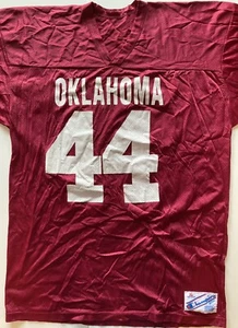 Camiseta de fútbol para hombre Oklahoma - Campeón hecha en EE. UU. - XL - Roja - Imagen 1 de 5