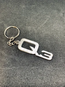 Audi Q3 Key Chain, Stainless steel - Picture 1 of 1