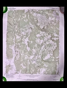 Guadapulita 1966 de colección, casi nuevo - nuevo México. Mapa de pared topográfico USGS (B) - Imagen 1 de 8
