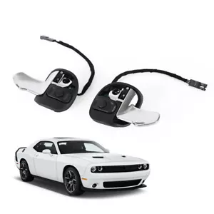 Steering Wheel Paddle Shifters For Dodge Challenger Charger Chrysler 300 2015-20 - Picture 1 of 11