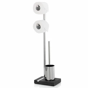 Blomus Toilettenbutler Menoto Toilettengarnitur Edelstahl poliert 68663 - Picture 1 of 1