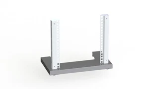 Rack Magic 6HE 10" Mini Rackstand - oben offen - 10 Zoll (254mm) - lichtgrau - Bild 1 von 1