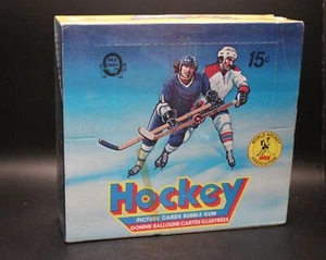 1977/78 OPC O-Pee-Chee WHA Hockey Empty Display Box (BBCE) - Picture 1 of 4
