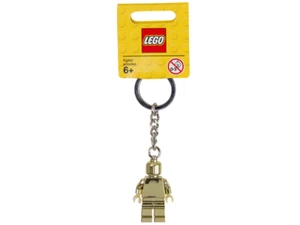 Lego Gold Minifigur Schlüsselring/Schlüsselanhänger (850807) Brandneu - Bild 1 von 2
