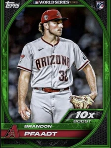 [DIGITAL] Topps Bunt - Brandon Pfaadt - World Series Base 23 S1 - Green - Picture 1 of 1