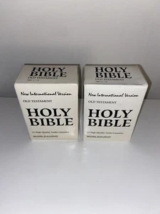 holy bible cassettes New international Version 24 Cassettes Old Testament - Picture 1 of 4