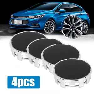 4Pc 54MM Car Wheel Tire Center Rims Hub Caps Dustproof Wheel Cover Accessories - Foto 1 di 12