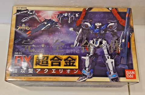 Bandai DX Chogokin GE-01 Forced Attack Type Aquarion Figure Genesis of Aquarion Cover