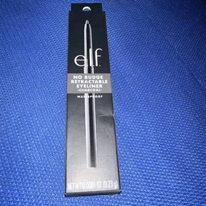 E.l.f. No Budge Retractable Waterproof Eyeliner  #81336 Charcoal .0008 oz NIB - Picture 1 of 3