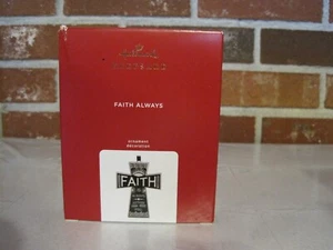 2020 PUNZE ANDENKEN ORNAMENT FAITH ALWAYS--METALL--NEU - Bild 1 von 12