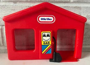 Vintage Little Tikes Service Tankstelle rot Road & Rail mit Zapfsäule Ersatz - Bild 1 von 3