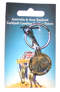 Australia & New Zealand Gallipoli Landing Trolley Token New on card. - Picture 1 of 2