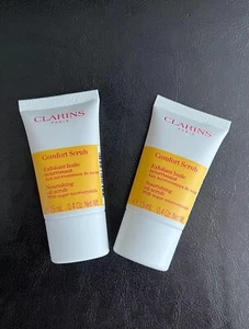Lot of 2 X Clarins Comfort Scrub Nourishing Oil Scrub 15ml/0.4oz each=30ml/1oz - Picture 1 of 2