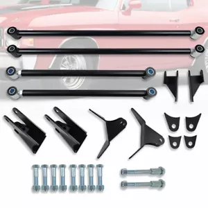 Rear Triangulated 4 Link Suspension Kit Fits Chevy C10 Suburban GMC 1980-1987 - Picture 1 of 5