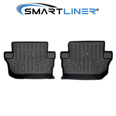 SMARTLINER Custom Fit Floor Mats 2nd Row Liner 2018-2019 Jeep Wrangler 2 Door - Imagem 1 de 4