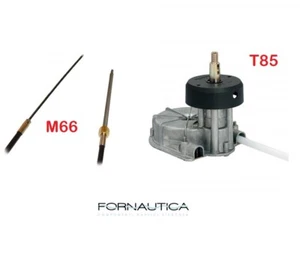 KIT TIMONERIA ULTRAFLEX T85 CON MONOCAVO M66 E COPRIMOZZO - PER FUORIBORDO - Foto 1 di 1