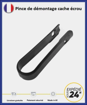 Pince de démontage cache écrou / Outil d'extraction capuchons d'écrous de roues - Photo 1/4