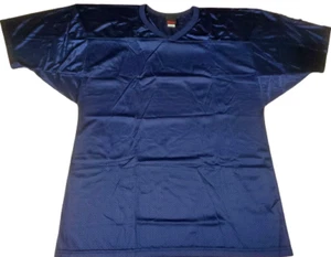 Lot of 3 Wilson Adult Football Practice Jersey Navy Blue F7746 NWT M/L/XL - Picture 1 of 5