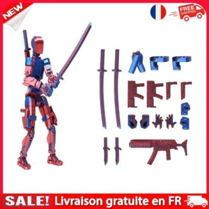 Figurines d'action imprimées en 3D, jouets factices mécaniques mobiles complets - Photo 1/1