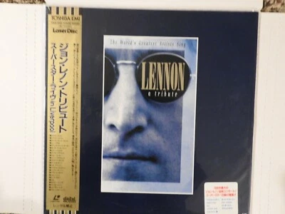 John Lennon "A Tribute" BRAND NEW Japanese LaserDisc! STILL SEALED! WITH OBI  !! - Image 1 of 4