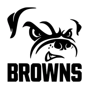 Calcomanía Cleveland Browns #2 5"x5" elige el color - Imagen 1 de 2