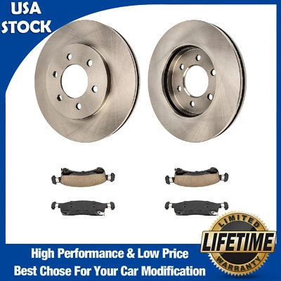 Rotores de freno delanteros pastillas de freno para Lincoln Navigator Ford Expedition 2003-2006 Foto 1 de 4