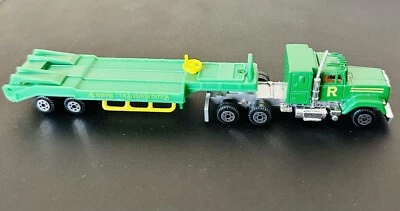 Road Champs Vintage 1982 Mack Super Liner w/ Trailer Robbins Transportation - Image 1 of 4