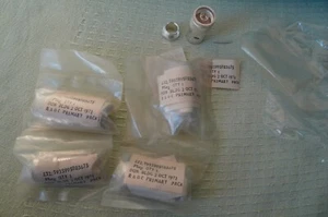 5 x Vintage Military RF connectors plugs GE 071/75 year 1971 - Picture 1 of 6