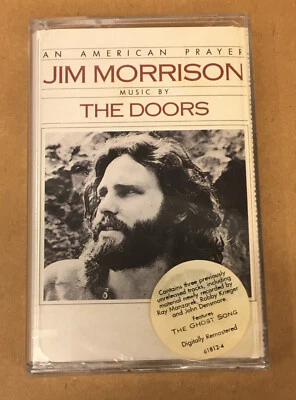 JIM MORRISON - AN AMERICAN PRAYER THE DOORS  (1995) CASSETTE MADE IN TURKEY - Image 1 of 2