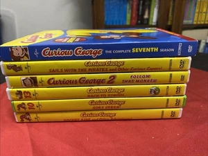 *KIDS* DVD Lot 6 Open Curious George 🐒 DVDs *CLEARANCE* - Bild 1 von 16
