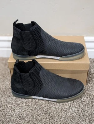 Size 7.5 Women's Dr. Scholl's Rosalind Knit Black Pull On Ankle Booties - Image 1 of 4