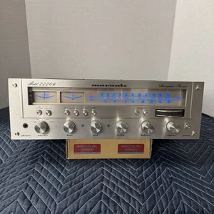 MARANTZ 2226B VINTAGE AM/FM STEREO RECEIVER - SERVICED - CLEANED - TESTED - Picture 1 of 12
