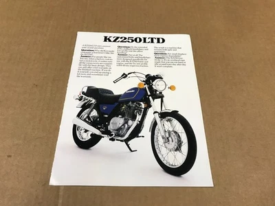 老式川崎KZ250LTD/KZ440摩托车代理销售员手册 — 第 1/4 张图片