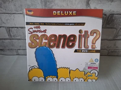 The Simpsons Scene It? The DVD Game DELUXE Edition Board Game Sealed - Image 1 of 3