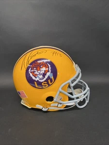 original JACOB HESTER LSU TIGERS signed FOOTBALL Helmet Game Official SFH - Picture 1 of 17