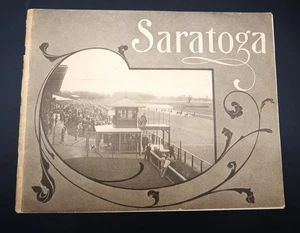 Antico ricordo vedute di Saratoga L.H Nelson Portland ME 1905 4° edizione - Foto 1 di 24