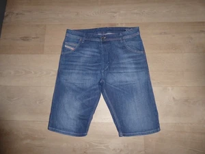 DIESEL KROSHORT Herren Jeans Shorts Bermuda Stretch Blau W34 **w.NEU** - Bild 1 von 4