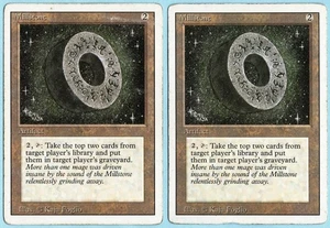 Millstone x2 2x 1994 Revised Edition Colorless Rare Artifact MTG HP AZ2 - Picture 1 of 2