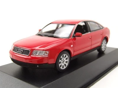 MAXICHAMPS, AUDI A6 1997 rosso, 1/43,  MXC940017100 - Immagine 1 di 4