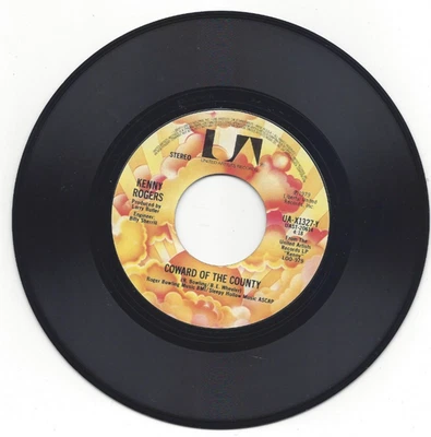 KENNY ROGERS, "COWARD OF THE COUNTY" - Image 1 of 2