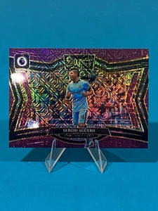 2024-25 Select Premier League Field Level Purple Mojo Prizm Sergio Aguero Card - Bild 1 von 2