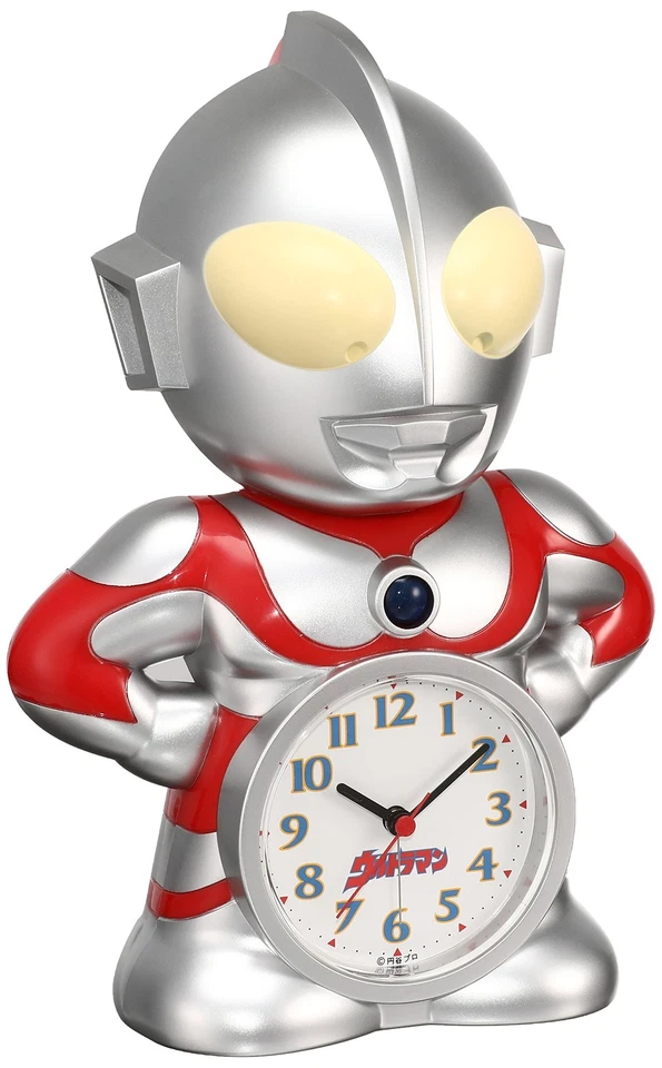 Seiko Clock Alarm Clock Ultraman Type Talking Alarm 23.7×16.7×12cm - Image 1 of 1
