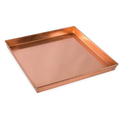 Square Tray, 10", Copper - Image 1 of 4