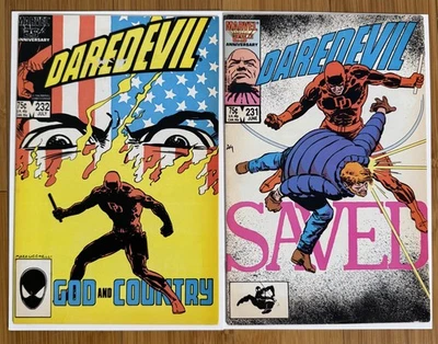 Daredevil 231-231 Frank Miller / Mazzuccelli-Kingpin VG/F (1986, Marvel Comics) - Image 1 of 4